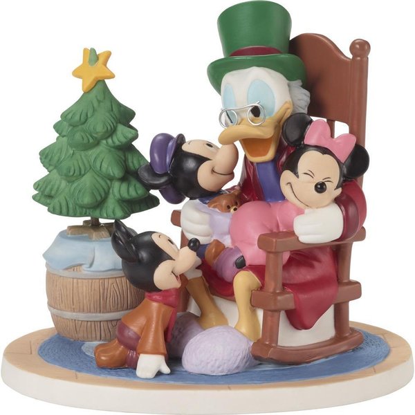 Disney Precious Moments 181701 Mickey`s Weihnachts Szene
