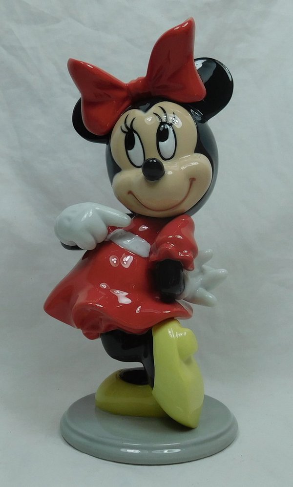 Disneyl Lladro Figur 01009345 Minnie Mause aus Porzellan