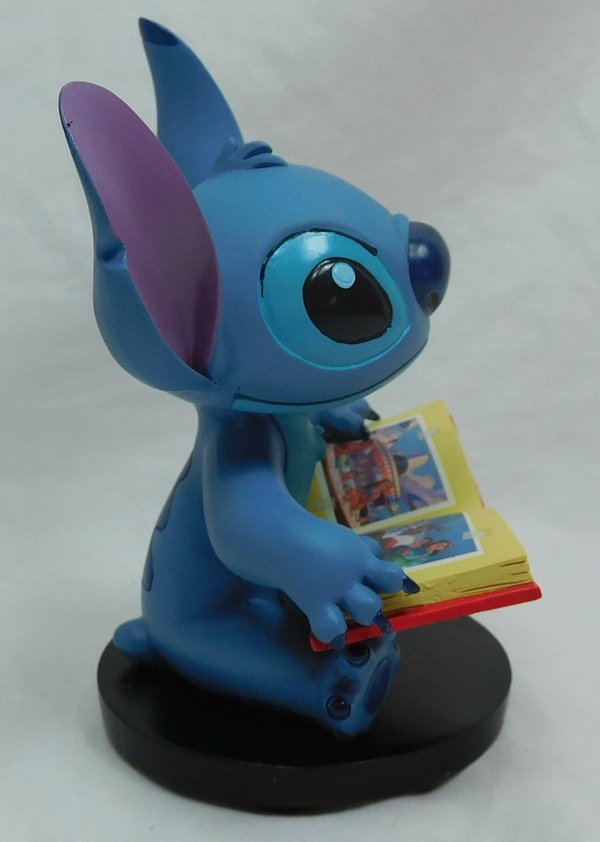 Disney Figur Disneyland Paris Stitch 10cm mit Buch
