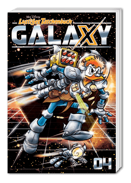 Ehapa Comic Comics Buch Lustiges Taschenbuch Galaxy Nr. 4 Düsentrieb