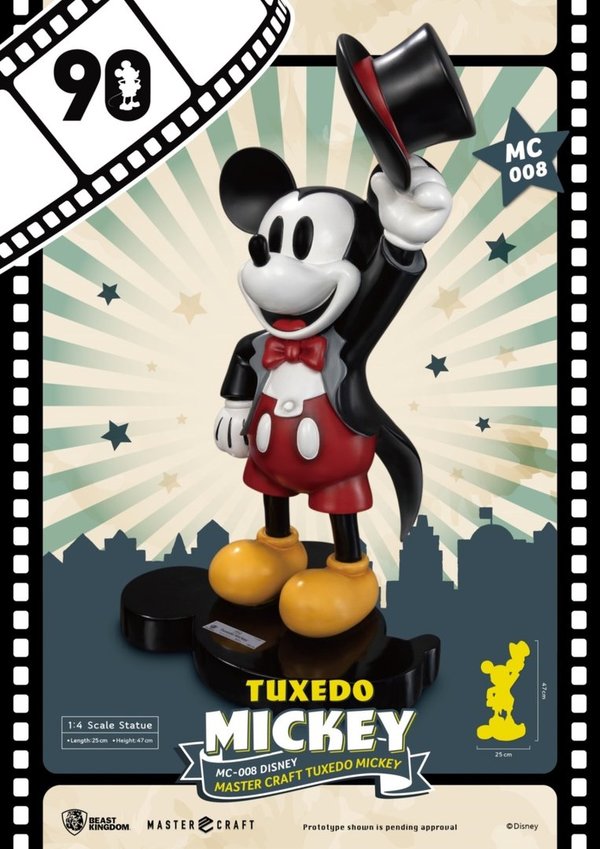 Disney: Master Craft Tuxedo Mickey 1:4 statue