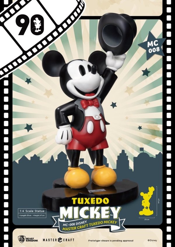 Disney: Master Craft Tuxedo Mickey 1:4 statue