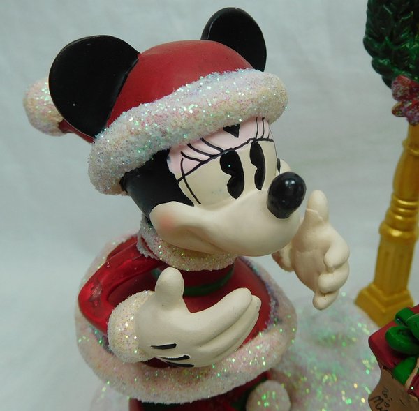 Disney Disneyland Paris Figurenset Mickey Minnie Weihnachten 12 cm hoch Good Tiddings
