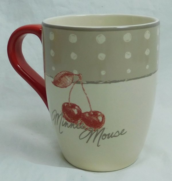 Minnie Mouse Disney Disneyland Paris Teetasse Kaffeetasse Kirschen Tasse Becher …
