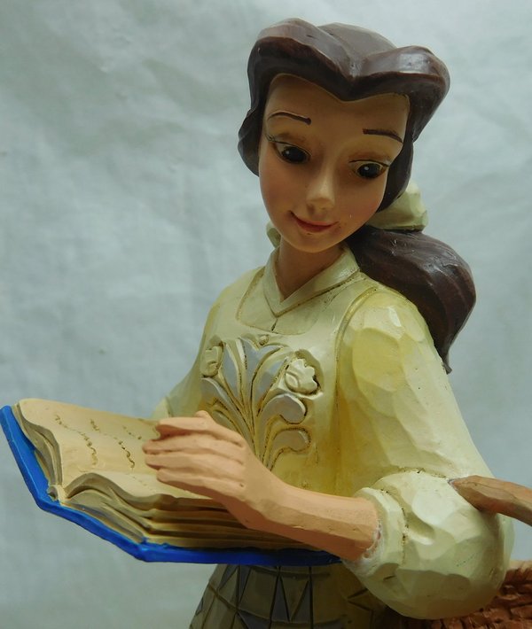 Disney Traditions Jim Shore Figur : Belle mit Schafen White woodland