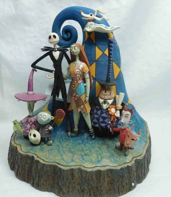 Disney Traditions Jim Shore Figur : Nightmare before Christmas Carved by Heart