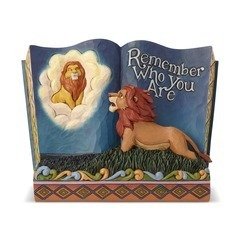 Disney Traditions Jim Shore Figur : Story Book König der Löwen Simba