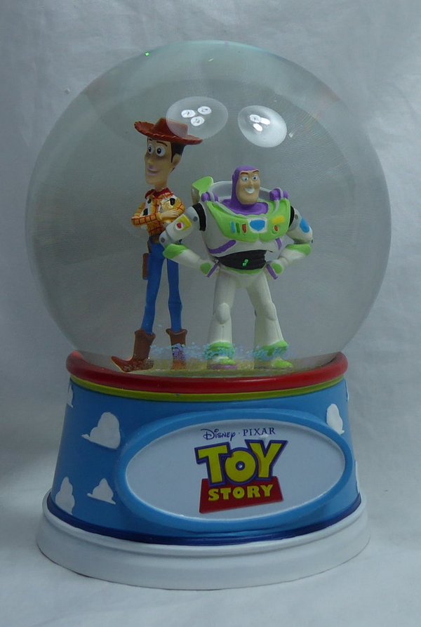 Disney Showcase Schneekugel : Toy Story Buzz und Woody