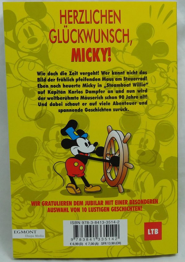 Comic Comics Ehapa Disney LTB 90 Jahre Mickey Mouse
