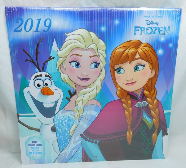 Grupo Erik Editores cp19027 - Kalender 2019 Disney Frozen eiskönigin 30 x 30 cm