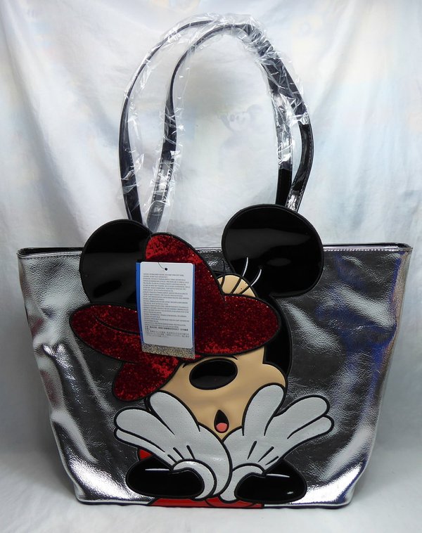 Disney Tasche Schultertasceh Danielle Nicole : Minnie Mouse silber