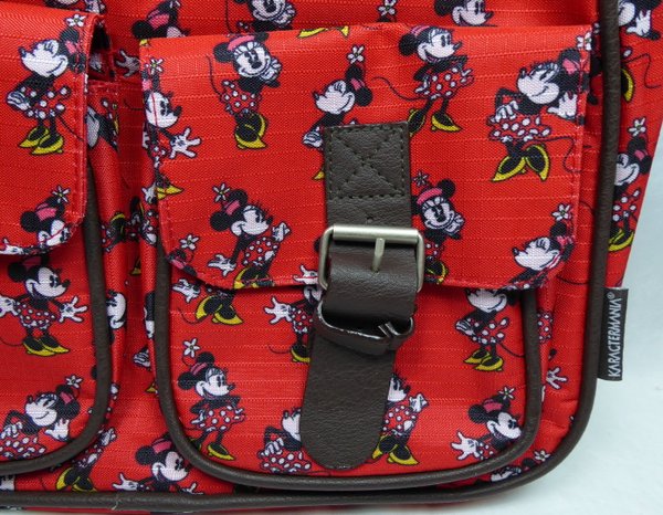 Disney Karaktermania Umhängetasche Tasche Minnie Mouse retro rot Cheerful