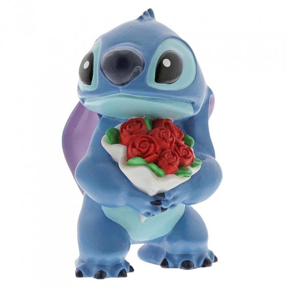 Disney Enesco Showcase Hugs - Stitch mit Blume