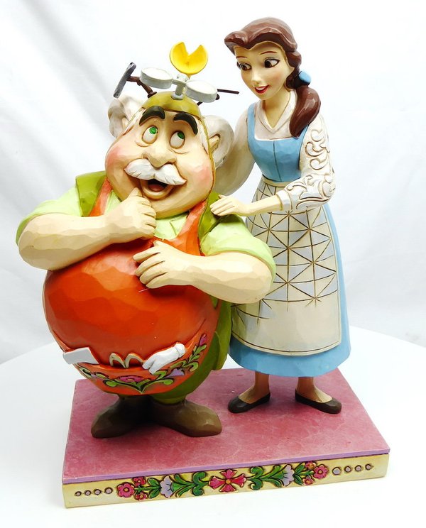Disney Enesco Traditions Jim Shore Figur Belle und Maurice Die schöne und das Biest