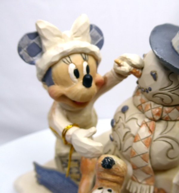 Disney Enesco Traditions Jim Shore Figurine Mickey Minnie Pluto Donald FAB 5 Forêt Blanche