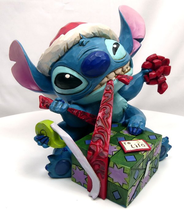 Disney Enesco Traditions Figurine Jim Shore Stitch en tenue de Noël 6002833