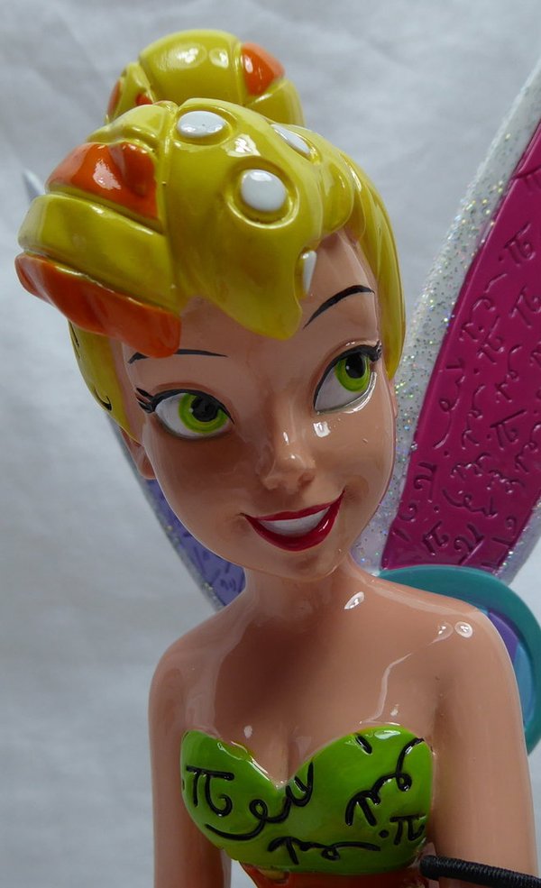 Disney enesco Britto Figur Tinker Bell auf Pilz