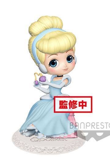 Disney Banpresto Q Posket Perfumagic Minifigur Cinderella Pastel Color Ver.