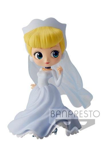 Disney Banpresto Q Posket Minifigur Cinderella Dreamy Style Normal Color Ver