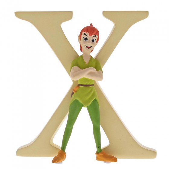 Disney Enesco Enchanting Buchstabe : "X" - Peter Pan