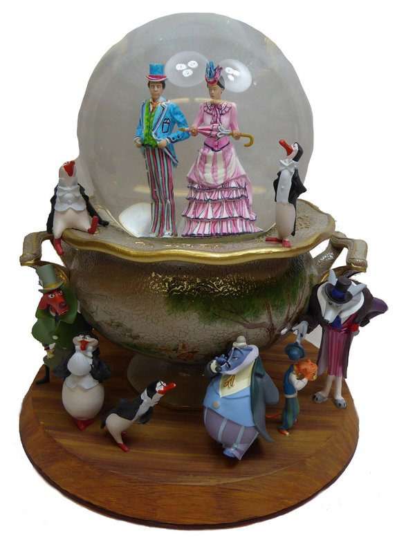 Disney Disneyland Paris Figur Schneekugel Mary Poppins LE 3000 pcs.
