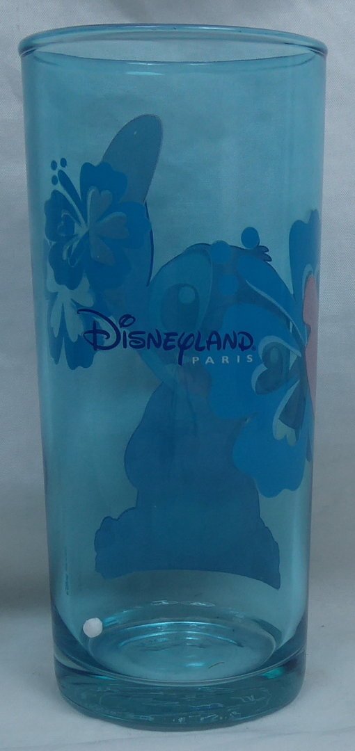 Disney Disneyland Paris Glas Trinkglas Saftglas Wasserglas Stitch