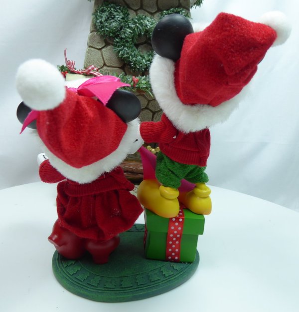 Disney Enesco Possible Dreams Weihnachten : Mickey & Minnie Mouse Perfect Wreat  Der perfekte Kranz
