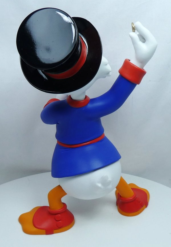 Disney Figur Leblon Delienne Dagobert Duck mit Glücksthaler