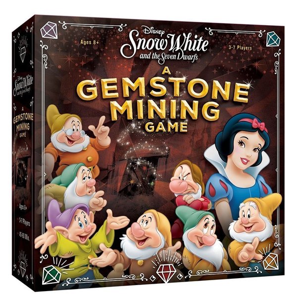 Schneewittchen und die sieben Zwerge Brettspiel A Gemstone Mining Game *Englische Version* USAopoly
