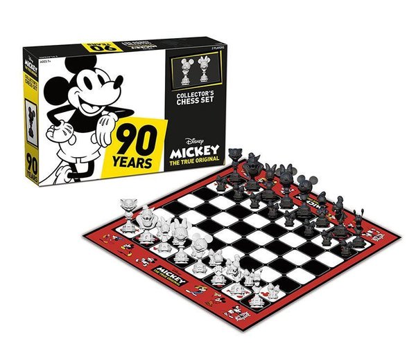 Disney Schachspiel Collector's Set Mickey The True Original USAopoly