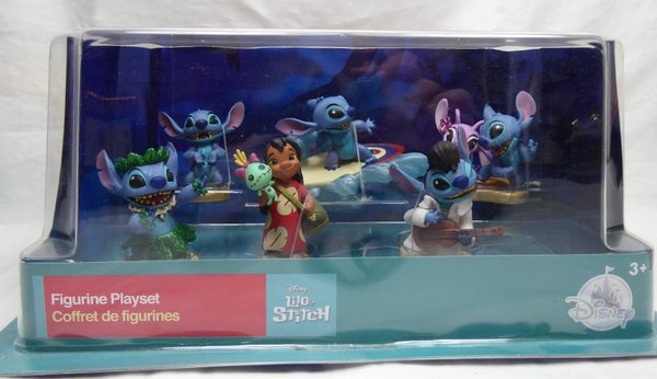 Disney Disneyland Paris Spielfiguren Set Lilo & Stitch