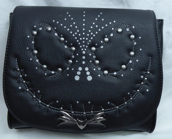 Loungefly Disney Schultertasche Studded Flap Crossbody Bag Nightmare before Christmas   WDTB1411