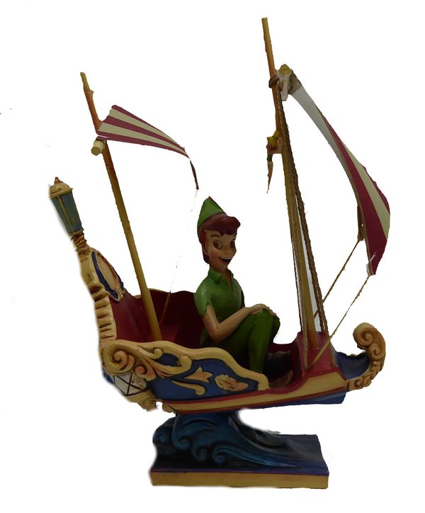 Disney disneyland Paris Traditions Jim Shore Figur Peter Pans Flug