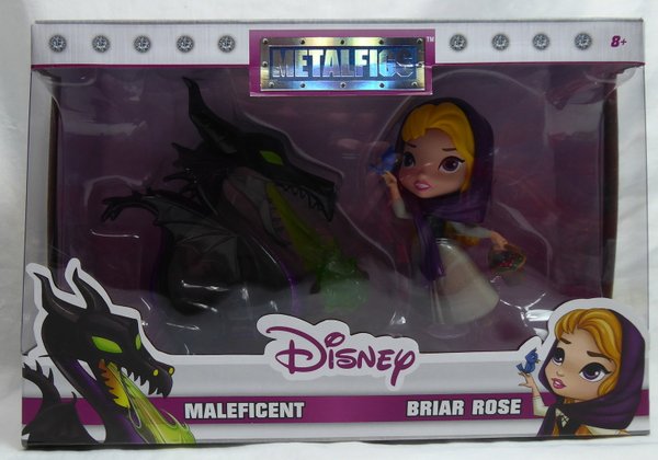 Jada Disney Metalfigs Diecast Mini Figures 2-Pack Maleficent & Briar Rose 10 cm