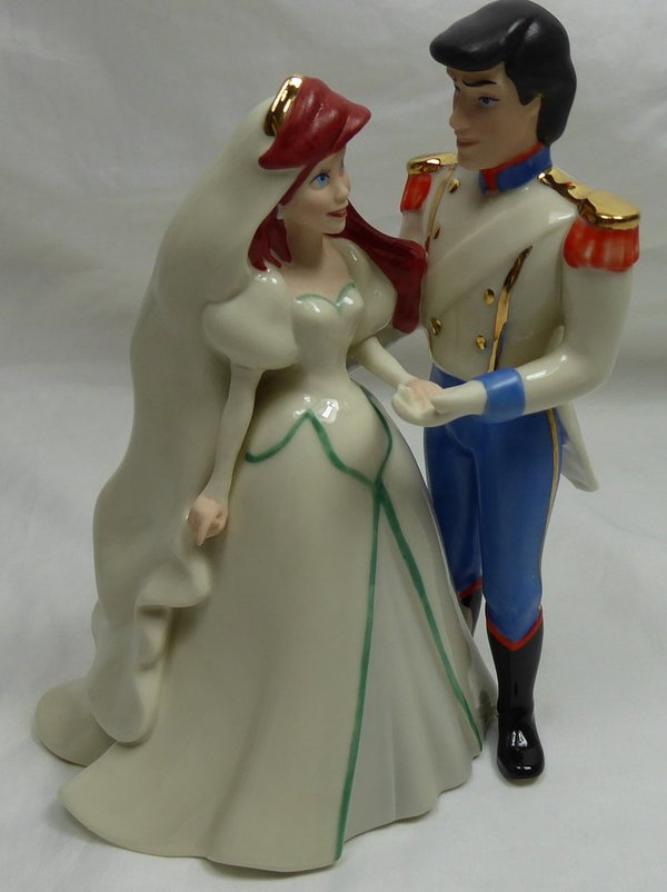 Disney Figur Lenox : Arielle und Prinz Eric Hochzeit