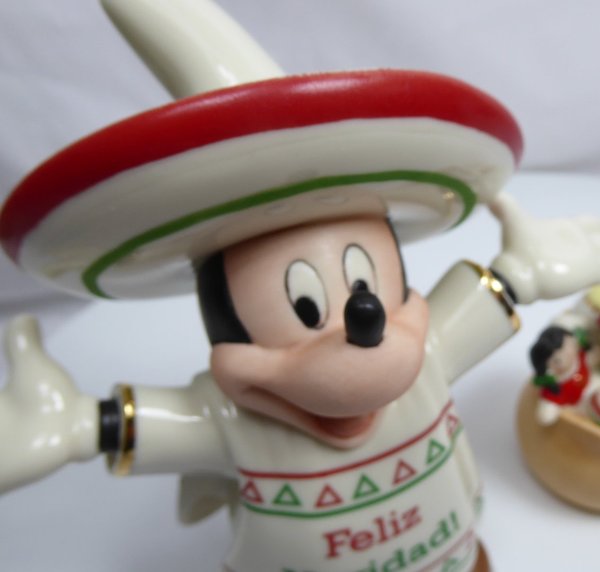 Disney Figur Lenox Mickey Mouse Feliz Navidad