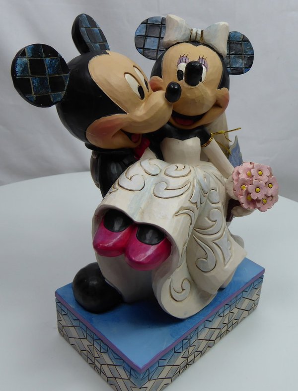 Disney Enesco Traditions Jim Shore 4033282 Mickey & Minnie Hochzeitspaar
