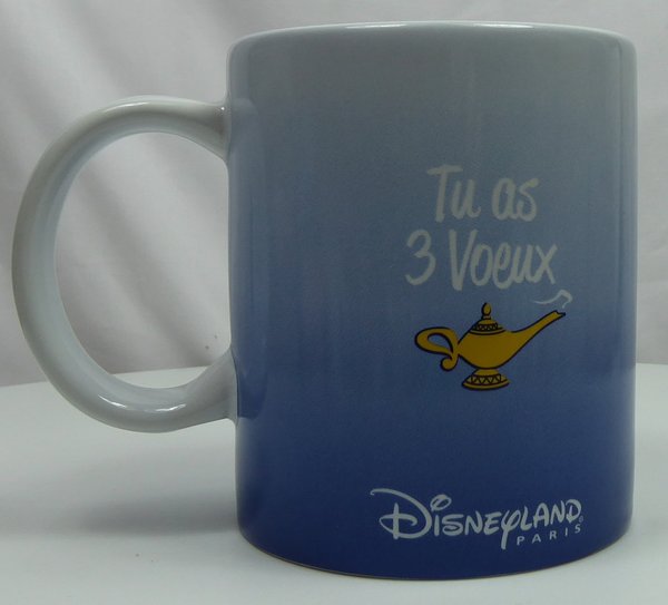 Disney Disneyland Paris MUG Kaffeetasse Tasse Pott Aladdin Je suis un Genie
