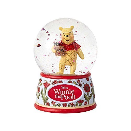 Disney Enesco Traditions Jim Shore 4059191 Schneekugel Winnie the Pooh Silly Old Bear