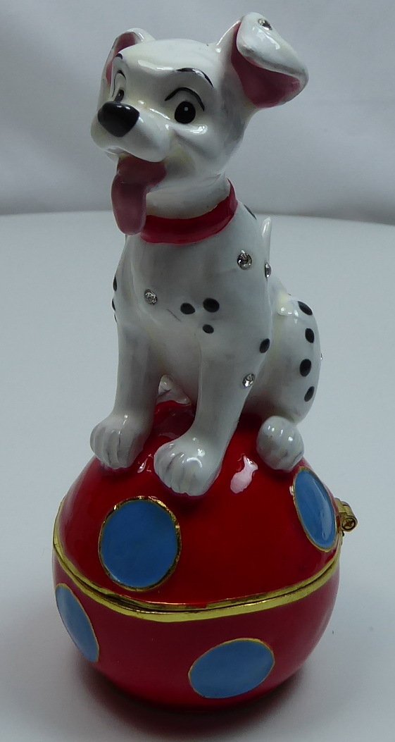 Disney Classic Figur WIDDOP Schmuckdose : 101 Dalmatiner Puppy