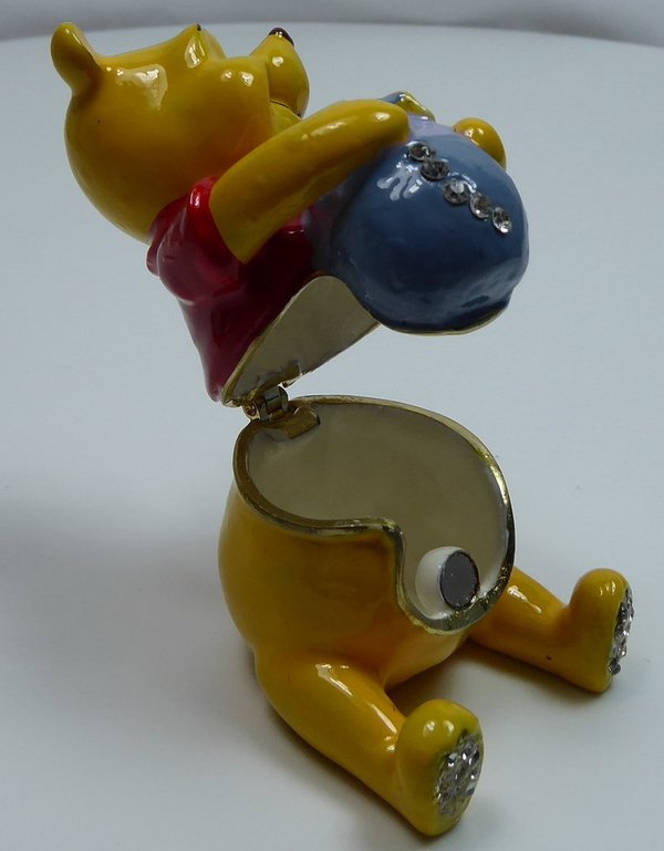Disney Classic Figur WIDDOP Schmuckdose : Winnie Pooh mit Honigtopf