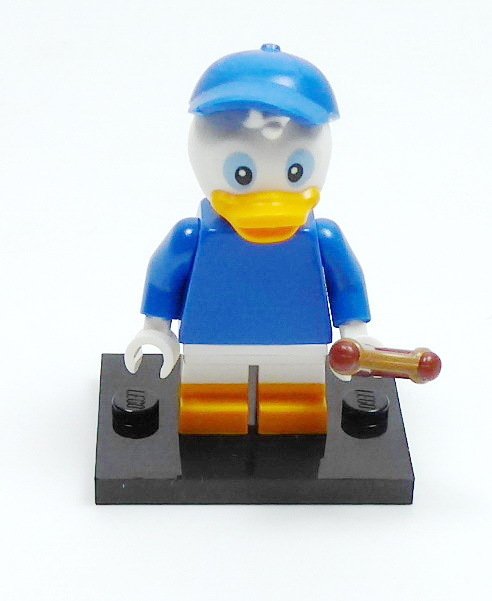 Disney Lego Minifigur Serie 2; Tick, Trick oder TRack blau