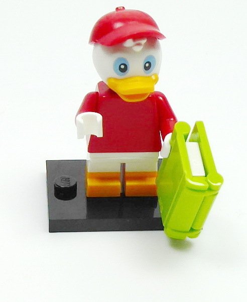 Disney Lego Minifigur Serie 2; Tick, Trick oder TRack rot