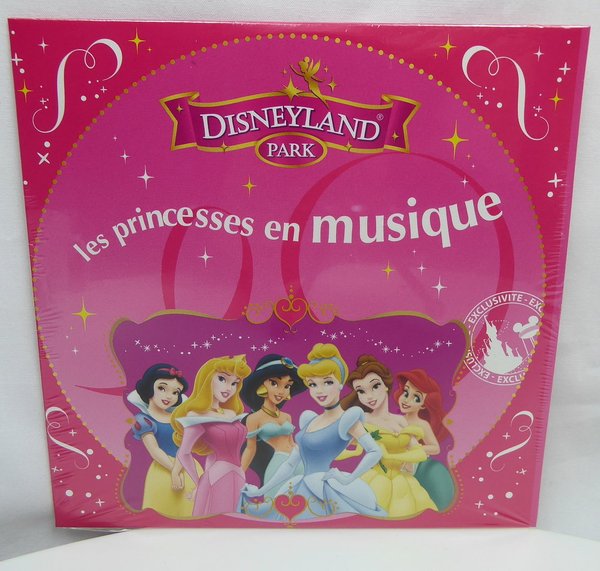 Disney Disneyland Paris les princesses en musique Prinzessinen Musik CD
