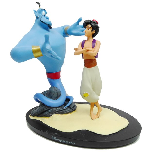Disney Disneyland Paris Figur : Aladdin & Genie