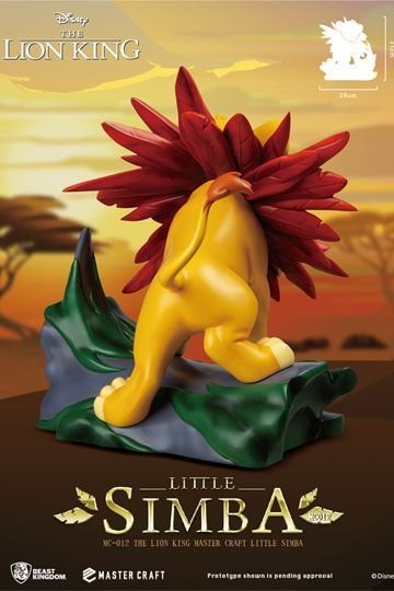 Disney Figur Beast Kingdom Master Craft Statue Little Simba König der Löwen