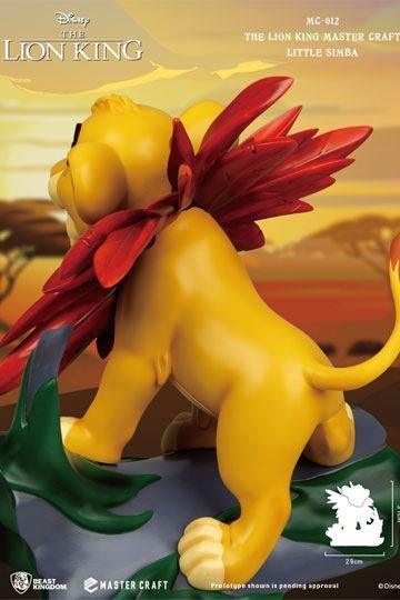Disney Figur Beast Kingdom Master Craft Statue Little Simba König der Löwen