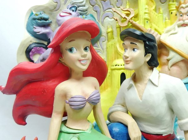 Disney Enesco Traditions Figur Jim Shore : Arielle in der Muschel
