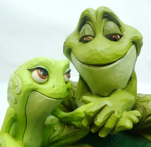 Disney Enesco Traditions Figur Jim Shore : Tiana & Naveen Küss den Frosch