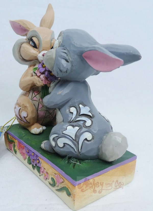 Disney Enesco Traditions Figur Jim Shore : Bambi Klopfer und miss Bunny